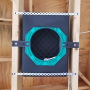 New Construction Speaker Back Box Installation